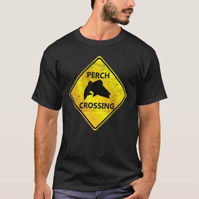 Camiseta Signo de advertencia de cruzado de trasero Spin Fi (Anverso)