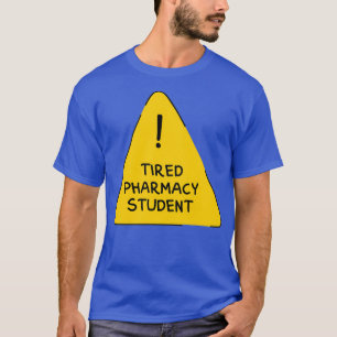 Camiseta Signo de advertencia de divertida relación de estu