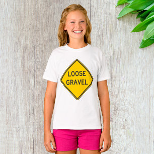 Camiseta Signo de advertencia de grano suelto peligro de ca