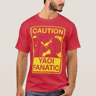 Camiseta Signo de advertencia para fans de Yaoi