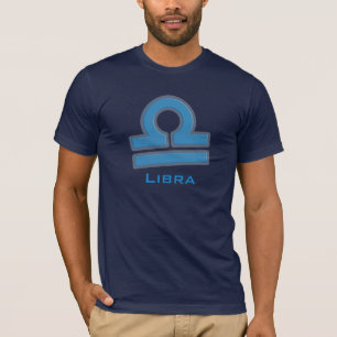 Camiseta Signo de aire gráfico "Libra" zodiac significa cam