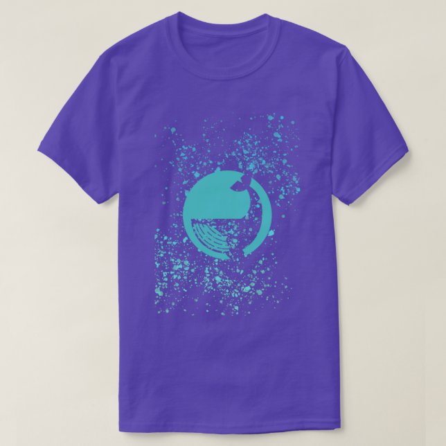 Camiseta Signo de ballena (Diseño del anverso)