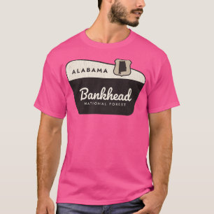 Camiseta Signo de bienvenida de Bankhead National Forest Al