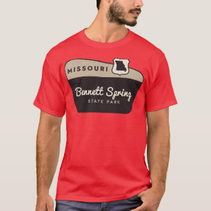 Camiseta Signo de bienvenida de Bennett Spring State Park M