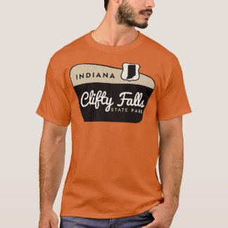 Camiseta Signo de bienvenida de Clifty Falls State Park Ind