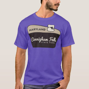 Camiseta Signo de bienvenida de Cunningham Falls State Park