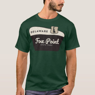 Camiseta Signo de bienvenida de Delaware del Parque Estatal