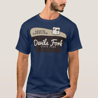 Camiseta Signo de bienvenida de Devils Fork State Park Sout