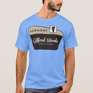 Camiseta Signo de bienvenida de Gifford Woods State Park Ve