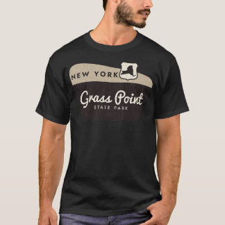 Camiseta Signo de bienvenida de Grass Point State Park New 