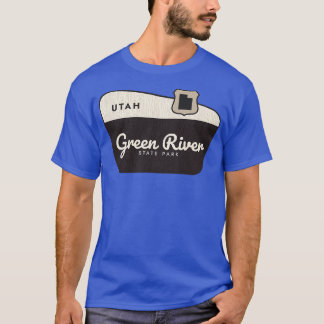 Camiseta Signo de bienvenida de Green River State Park Utah