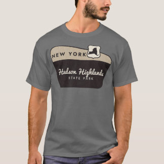 Camiseta Signo de bienvenida de Hudson Highlands State Park