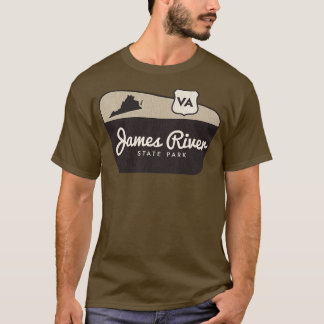 Camiseta Signo de bienvenida de James River State Park Virg
