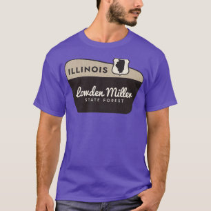 Camiseta Signo de bienvenida de Lowden Miller State Forest 