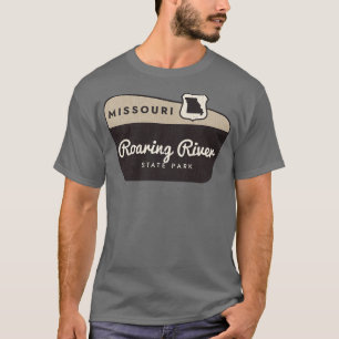 Camiseta Signo de bienvenida de Missouri en el Parque Estat