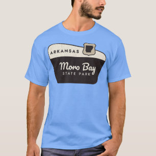 Camiseta Signo de bienvenida de Moro Bay State Park Arkansa