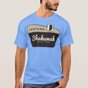 Camiseta Signo de bienvenida de Shakamak State Park Indiana