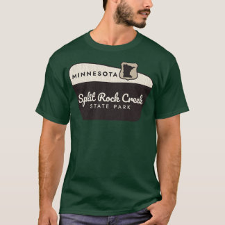 Camiseta Signo de bienvenida de Split Rock Creek State Park