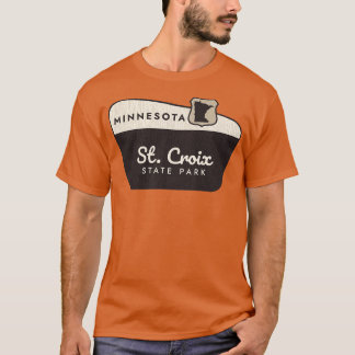 Camiseta Signo de bienvenida de St Croix State Park Minneso