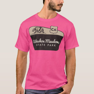 Camiseta Signo de bienvenida de Washoe Meadows State Park C