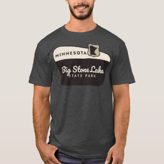 Camiseta Signo de bienvenida del Parque Estatal Big Stone L