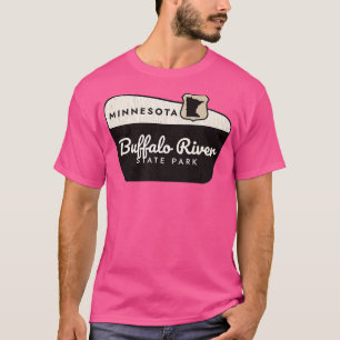 Camiseta Signo de bienvenida del Parque Estatal Buffalo Riv