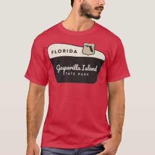 Camiseta Signo de bienvenida del Parque Estatal Isla Gaspar
