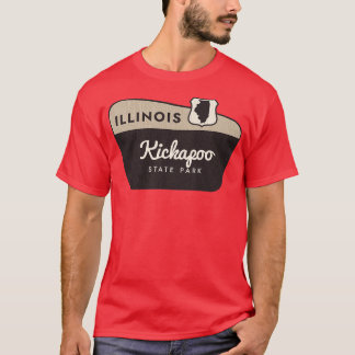 Camiseta Signo de bienvenida del Parque Estatal Kickapoo Il