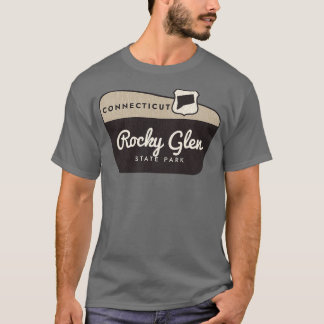 Camiseta Signo de bienvenida del Parque Estatal Rocky Glen