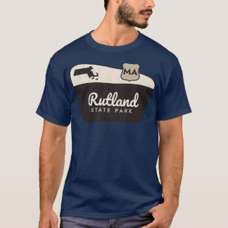 Camiseta Signo de bienvenida del Parque Estatal Rutland Mas
