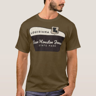 Camiseta Signo de bienvenida del parque estatal Sam Houston