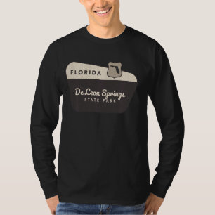 Camiseta Signo de bienvenida va del Parque Estatal De Leon