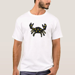 Camiseta Signo de Cáncer Galaxia – Arte Zodiacal de Cangrej