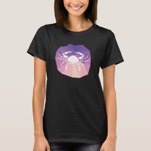Camiseta Signo de cáncer zodiaco diseño moderno
