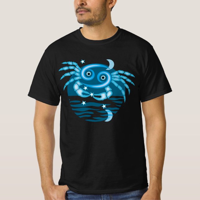 Camiseta Signo de estrella zodiaca - Símbolo de cáncer (Anverso)