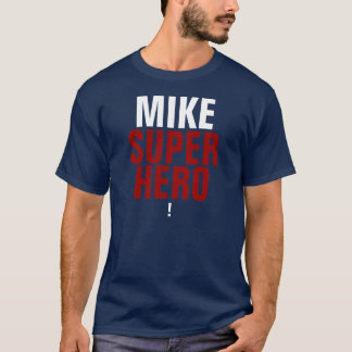 Camiseta Signo de exclamación de Mike Supehero