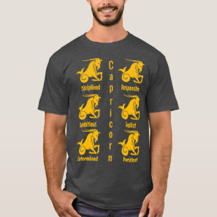 Camiseta Signo de horóscopo de Capricornio