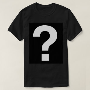 Camiseta Signo de interrogación