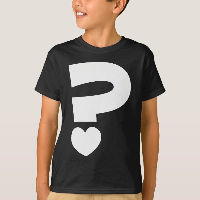Camiseta Signo de interrogación (Anverso)