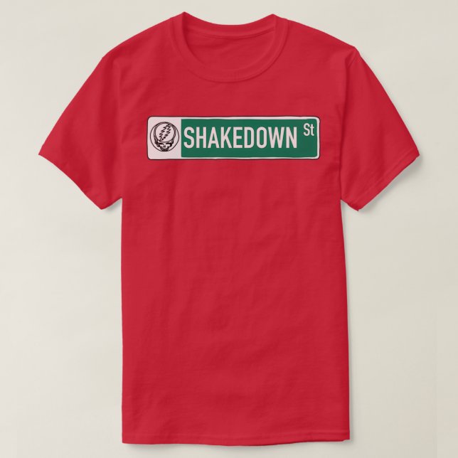 Camiseta Signo de la calle de Shakedown  (Diseño del anverso)