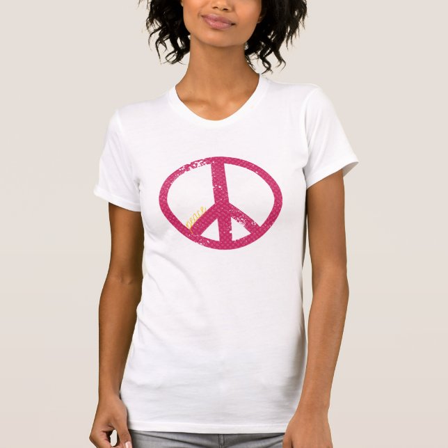 Camiseta signo de la paz (Anverso)