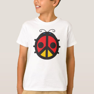 Camiseta Signo de la paz de la mariquita