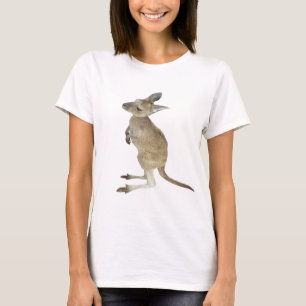 Camiseta Signo de la paz del canguro y del animal