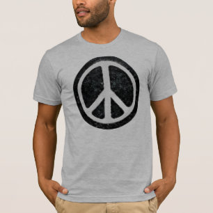 Camiseta Signo de la paz original del vintage