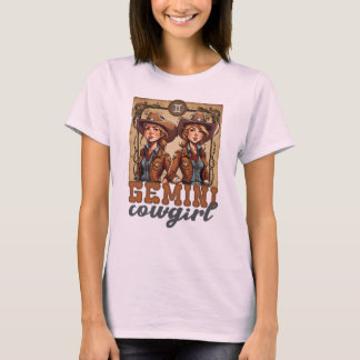 Camiseta Signo de nacimiento de astrología géminí zodiac co