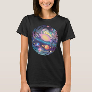 Camiseta Signo de nacimiento de la astrología cangrejo zodi