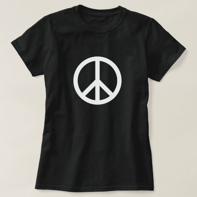 Camiseta Signo de paz (Diseño del anverso)