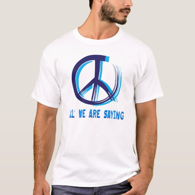 Camiseta Signo de paz (Anverso)