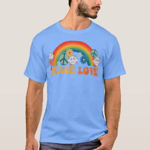 Camiseta Signo de paz Amor 22 años 70 Tye Dye Hallowee hipp