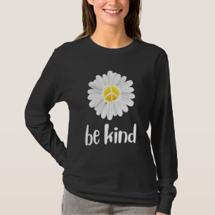 Camiseta Signo de paz de Be Kind Daisy, profesora Amabilida
